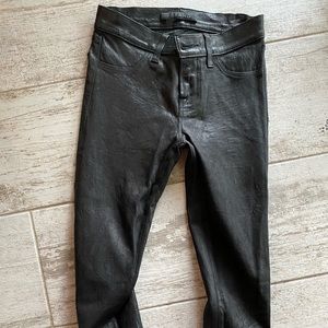 J brand leather pants